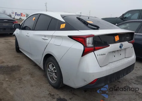 2021 Toyota Prius Le из США, поврежденный, VIN JTDKAMFU8M3130877